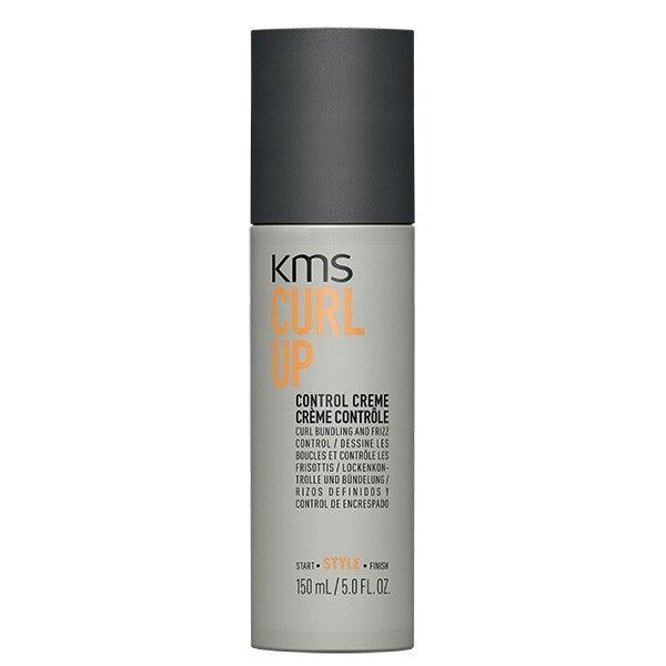 KMS Curl Up Control Creme 5oz for frizz-free curl shaping