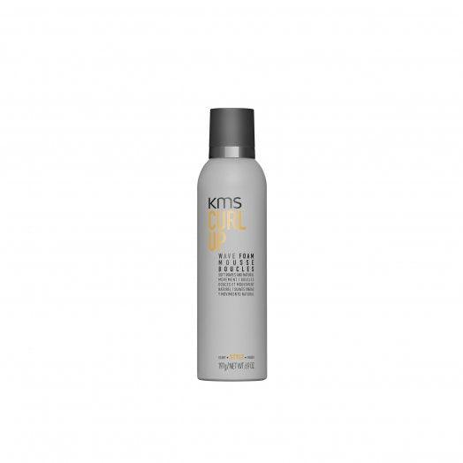 kms curl up wave foam 6.9 oz bottle