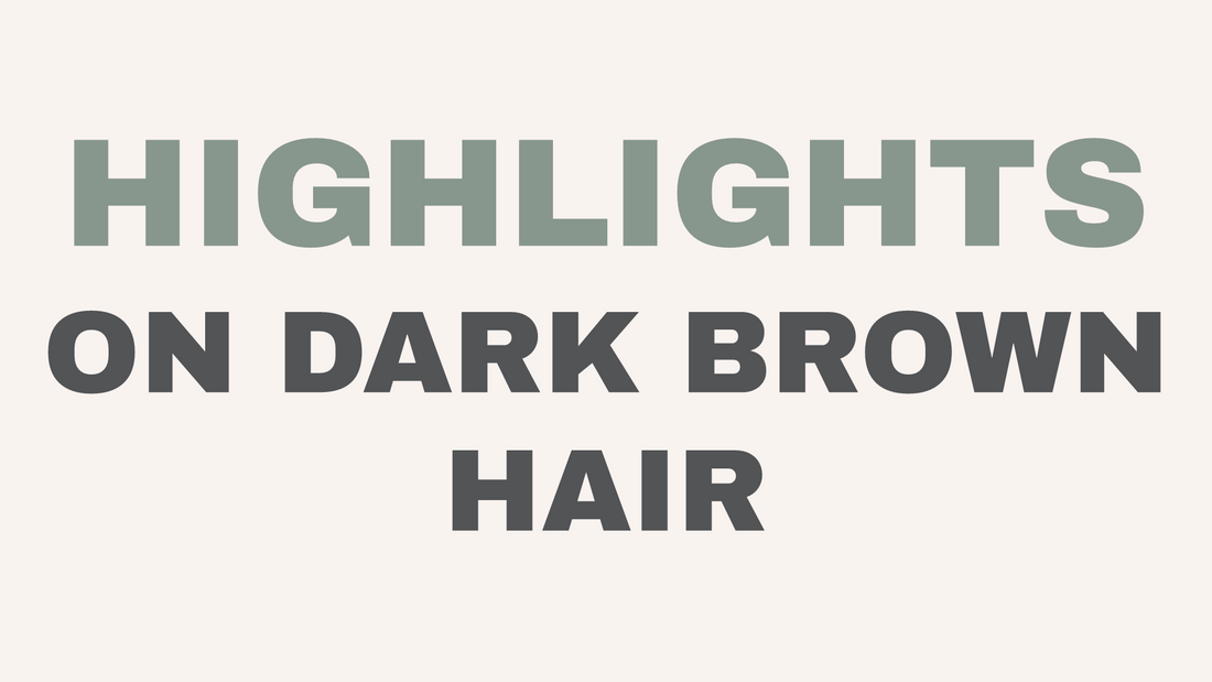 Highlights with dark brown hair: what to expect at Hello Beautiful Salon, Missouri City TX.