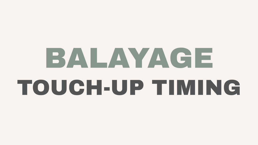 Balayage touch-up frequency guide at Hello Beautiful Salon, Missouri City TX.