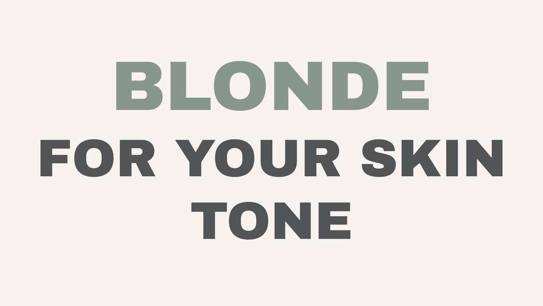Choosing the right blonde for your skin tone and redness at Hello Beautiful Salon, Missouri City TX.