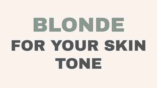Choosing the right blonde for your skin tone and redness at Hello Beautiful Salon, Missouri City TX.