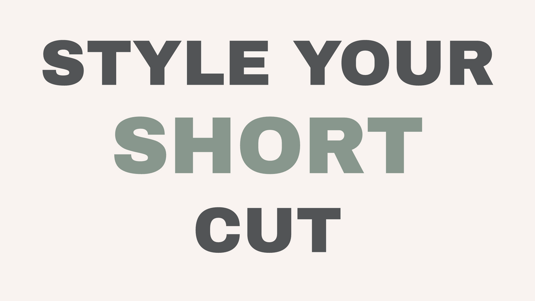 Styling short haircuts by texture at Hello Beautiful Salon, Missouri City TX.