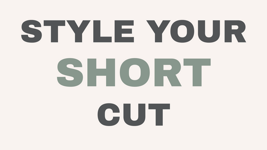 Styling short haircuts by texture at Hello Beautiful Salon, Missouri City TX.
