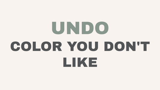 How to undo hair color you don't like without making it worse at Hello Beautiful Salon, Missouri City TX.