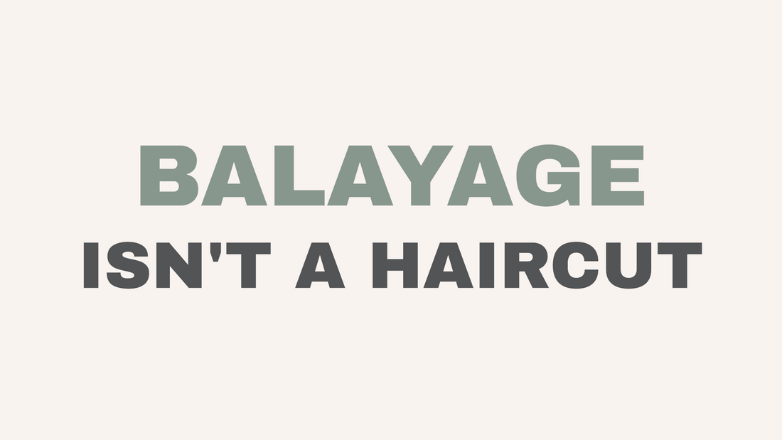 Balayage haircut explained at Hello Beautiful Salon, Missouri City TX.