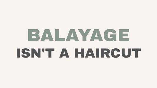 Balayage haircut explained at Hello Beautiful Salon, Missouri City TX.