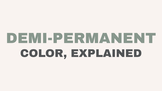 Demi-permanent hair color explained at Hello Beautiful Salon, Missouri City TX.