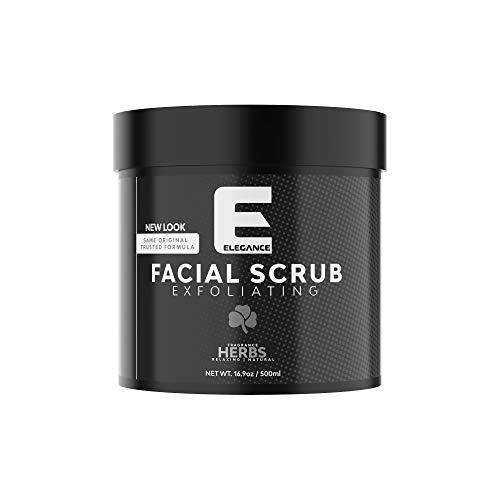 Elegance Facial Scrub -Mixed Herbs (17.6oz.500ml)- 