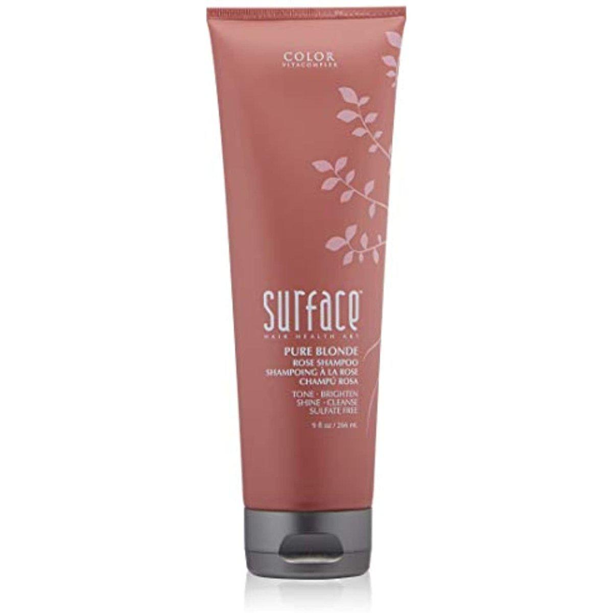 Surface Hair Pure Blonde Rose Shampoo, 9 Oz- 