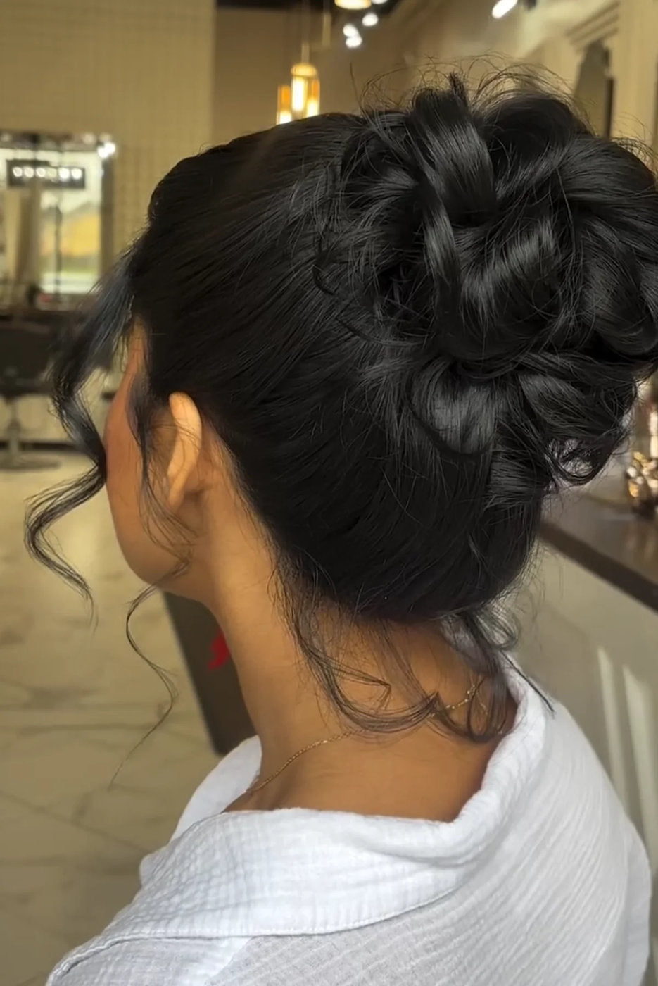 Special occasion updo at Hello Beautiful Signature Salon, Missouri City TX